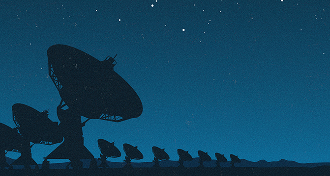 Contact - movie minimal vector poster design