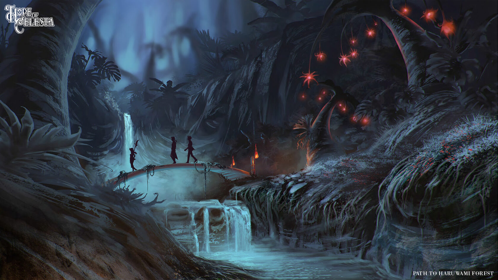 Hope of Celesta - JRPG Concept art Giulia Brunetti