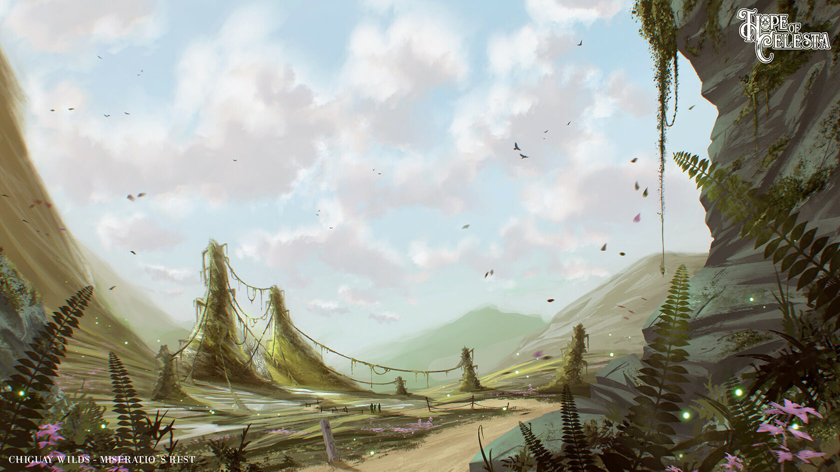 Hope of Celesta - JRPG Concept art Giulia Brunetti