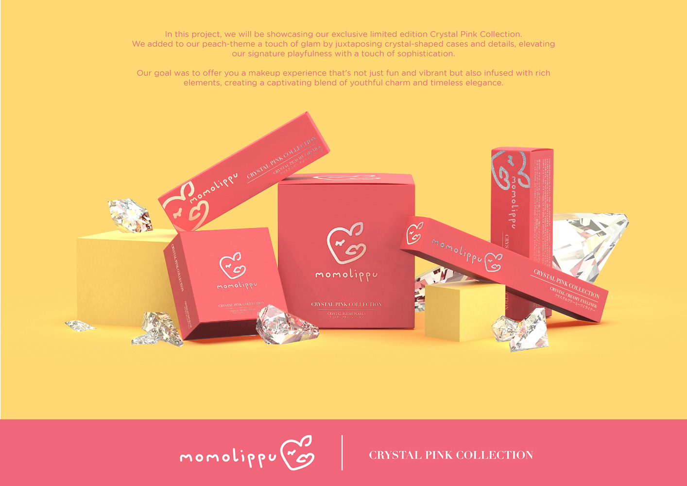 Momolippu - young cosmetic collection design project