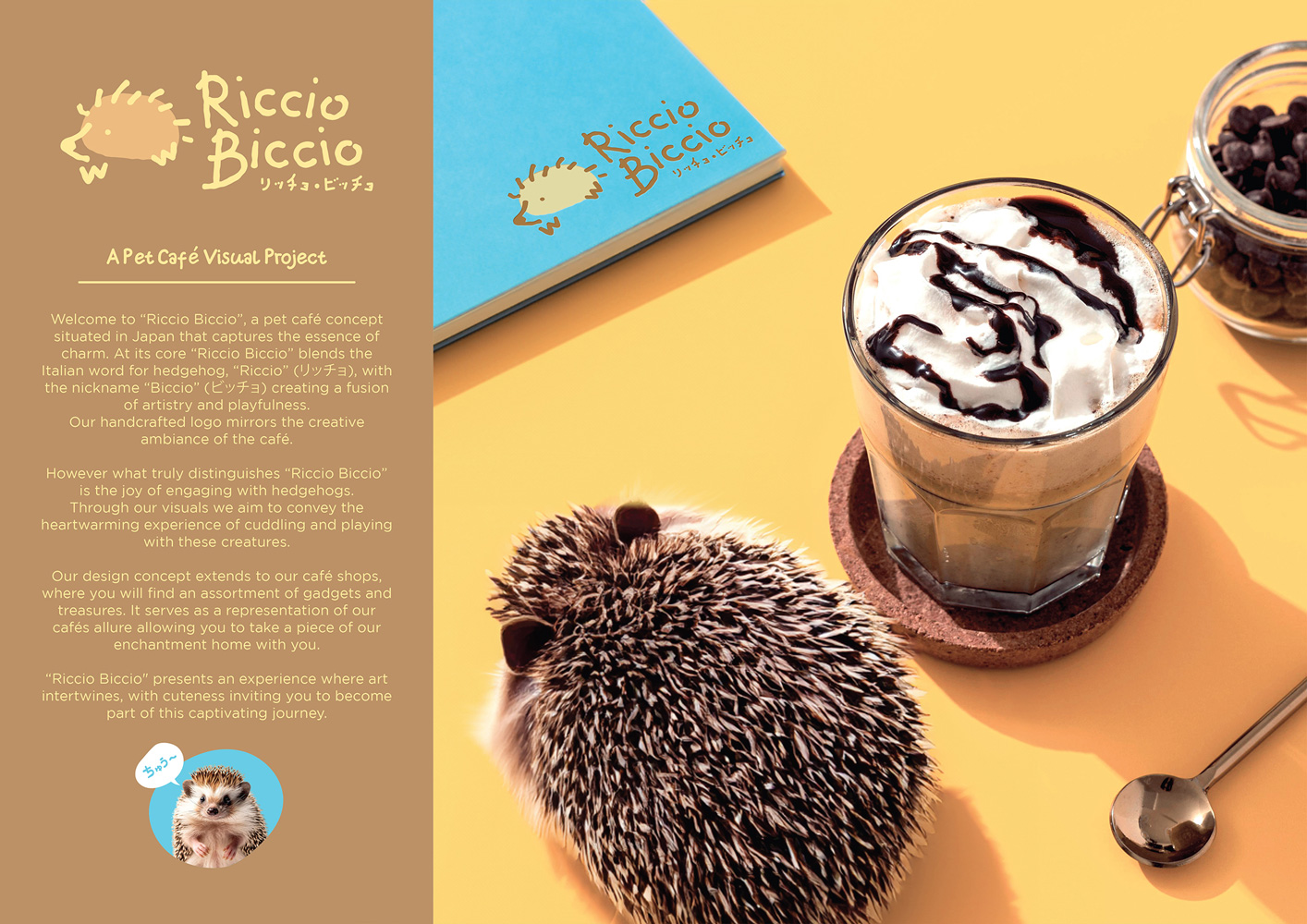 Riccio Biccio - a pet cafe with hedgehogs