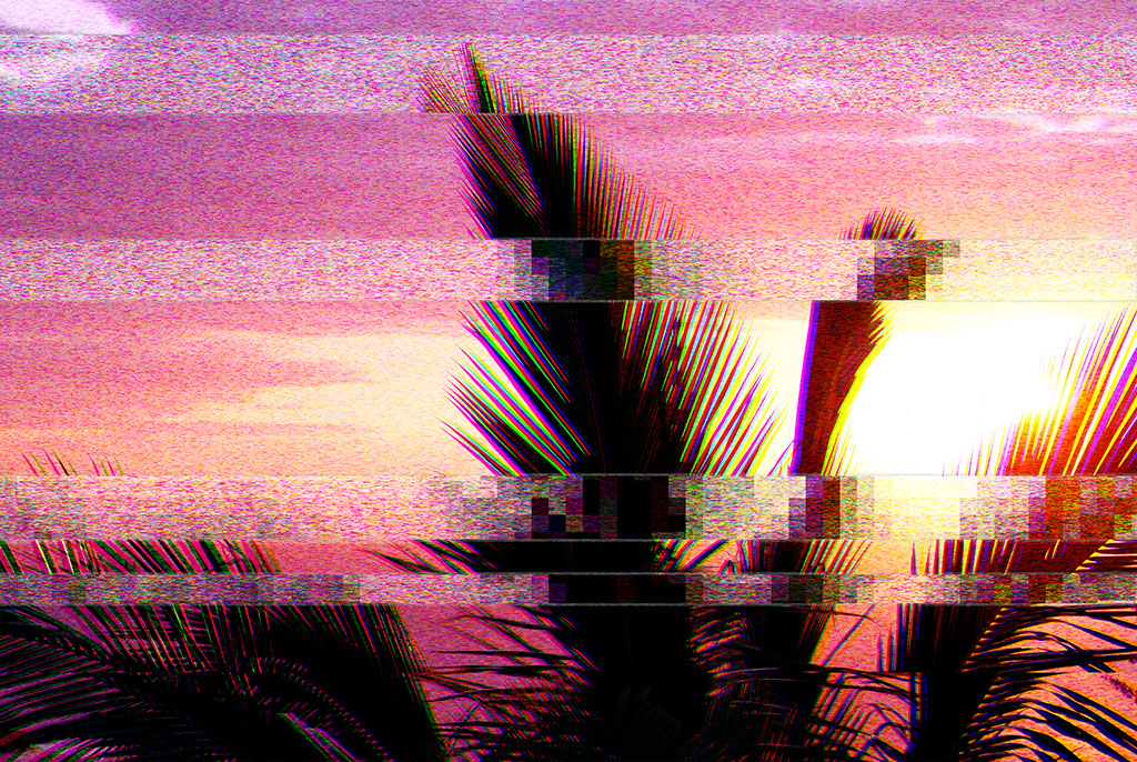 Vaporwow, vaporwave inspired design project